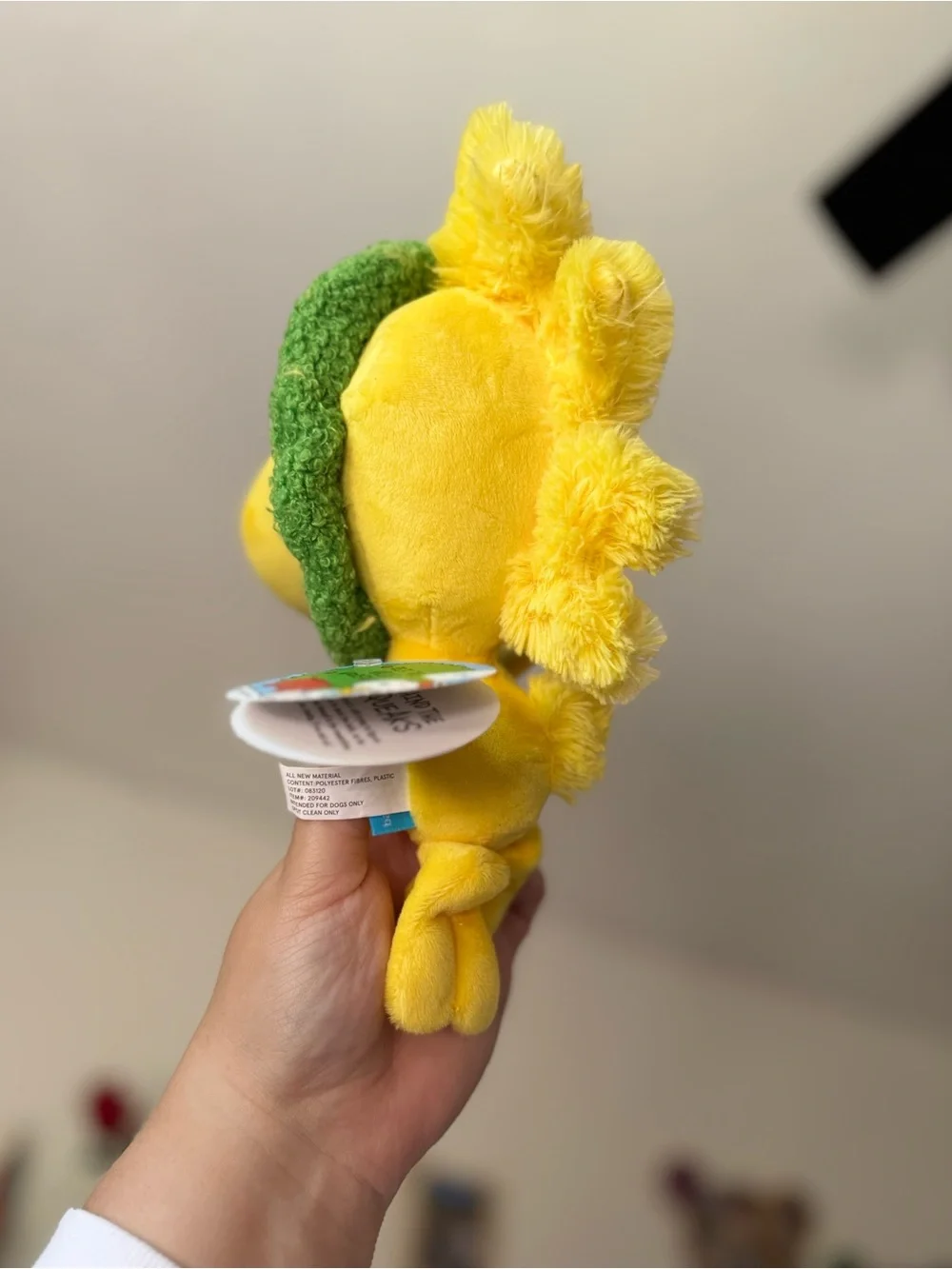 BarkBox Woodstock Squeak Toy